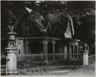 Appraisal: Photograph Walker Evans Walker Evans American - Gothic Gate Cottage