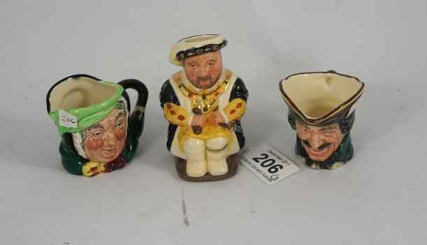 Appraisal: Royal Doulton Collection Toby Jug King Henry VIII D Limited