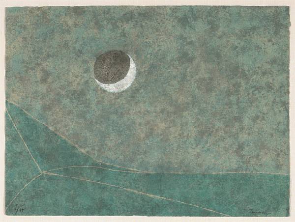 Appraisal: Rufino Tamayo Mexican - Eclipse from Aguafuertes P Etching printed