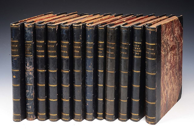 Appraisal: DICKENS Charles A Set of volumes by same Chapman Hall