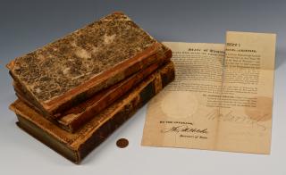 Appraisal: Early TN Legal Books and document Early Tennessee legal imprints