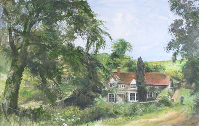 Appraisal: John Strickland Goodall - Lawn Cottage and studio the artist's