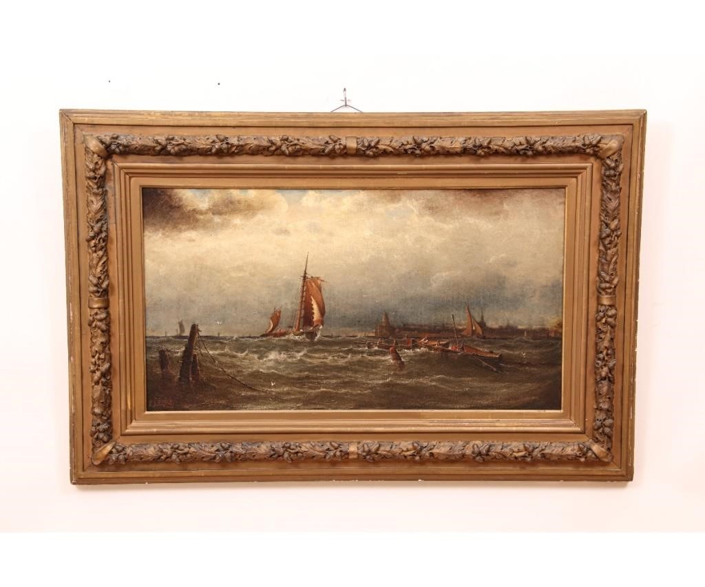 Appraisal: Prosper Louis Senat - PA CA ME large oil on