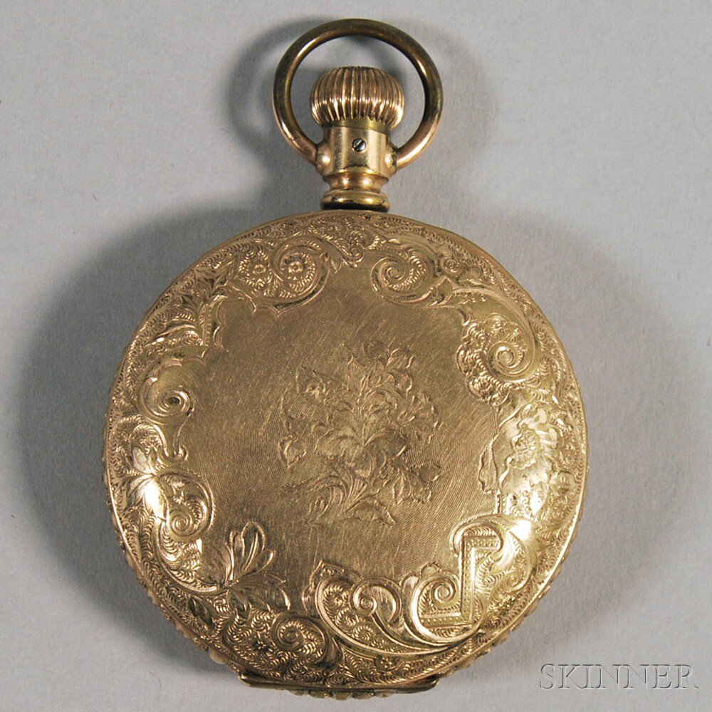 Appraisal: Elgin Gold-filled Hunting Case Pocket Watch with kt gold inner