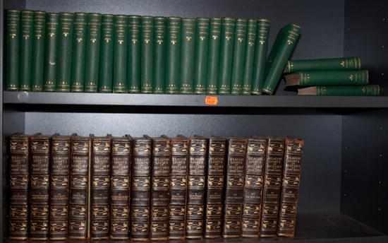 Appraisal: Sets Two items The Works of Washington Irving Riverside Edition