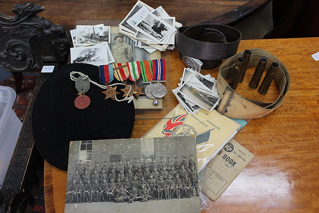 Appraisal: A GROUP OF WORLD WAR II MEDALS consisting of The