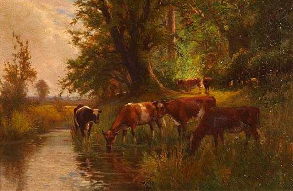 Appraisal: Arthur Stanley Wilkinson British circa -circa A pastoral landscape with