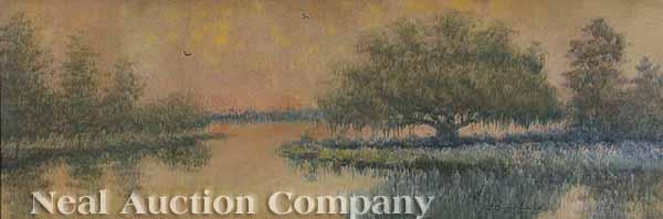 Appraisal: Alexander John Drysdale American New Orleans - Landscape with Live