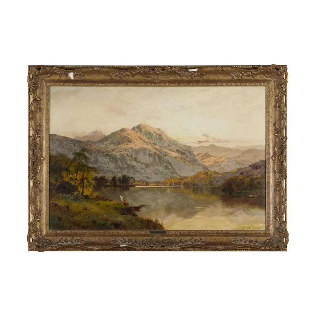 Appraisal: ALFRED DE BREANSKI SENIOR BRITISH - LOCH ACHRAY AND BEN