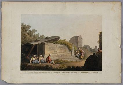 Appraisal: MAYER LUIGI - SIXTEEN HANDCOLORED AQUATINT PLATES FROM VIEWS OF