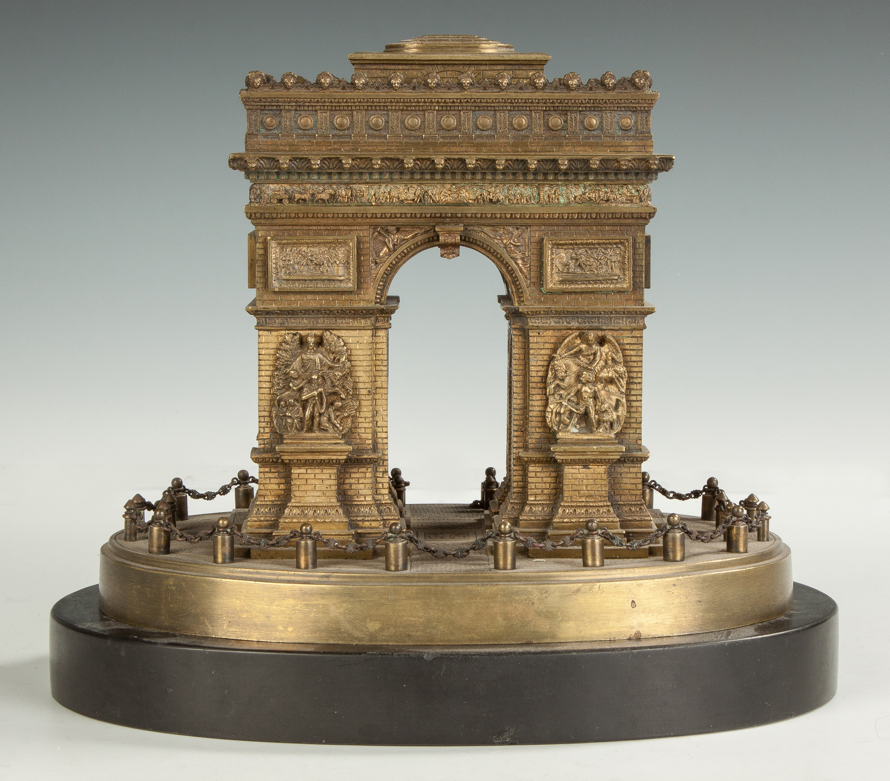 Appraisal: Grand Tour Bronze Model of the Arc de Triomphe Late