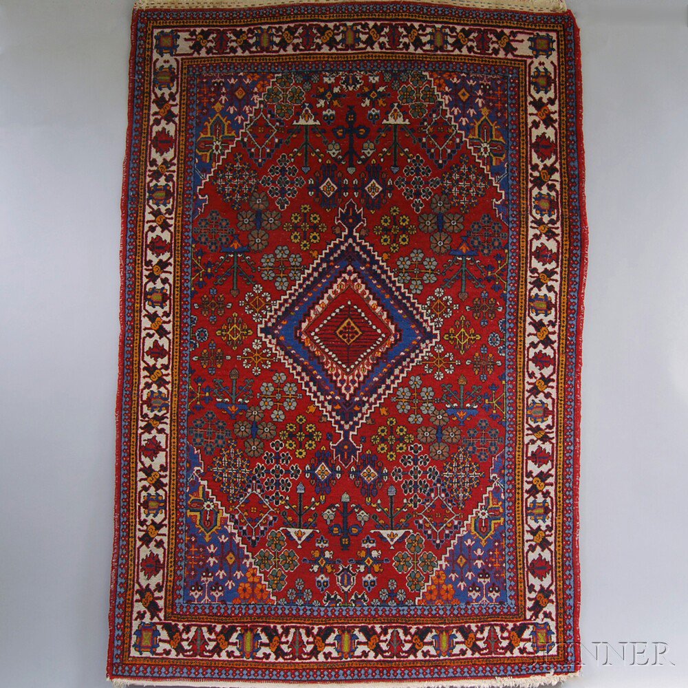 Appraisal: Joshagan Mei-Mei Rug Central Persia second quarter th century evenly