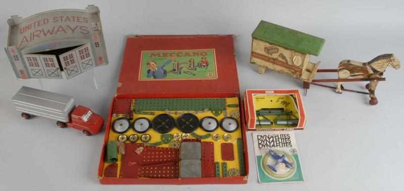 Appraisal: Miscellaneous Lot of Vintage Toy Items Description Includes National Biscuit