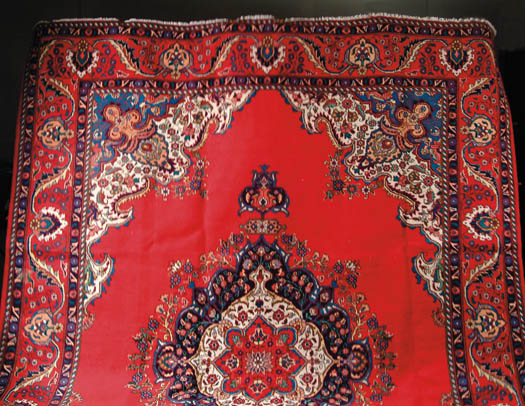 Appraisal: TABRIZ ORIENTAL RUG Last half of the th Century Red