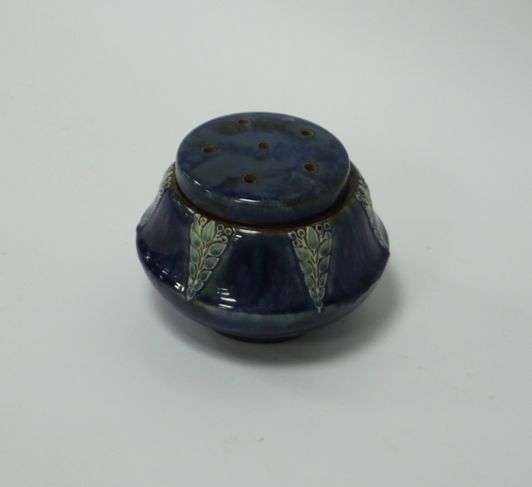 Appraisal: A Royal Doulton pot pourri vase with pierced cover by