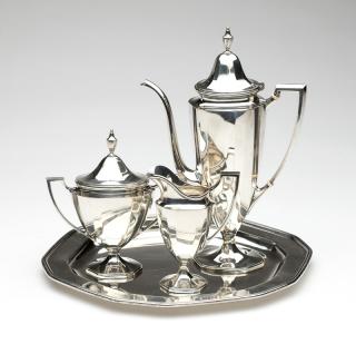 Appraisal: A Tiffany Co sterling silver tea service Circa - Directorship