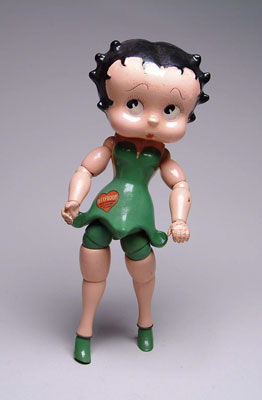 Appraisal: BETTY BOOP DOLL Large composition Betty Boop doll Retaining original