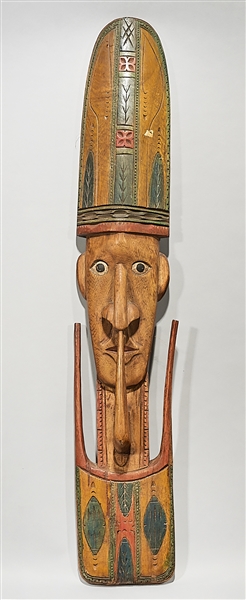 Appraisal: Southeast Asian carved wood mask x x approx