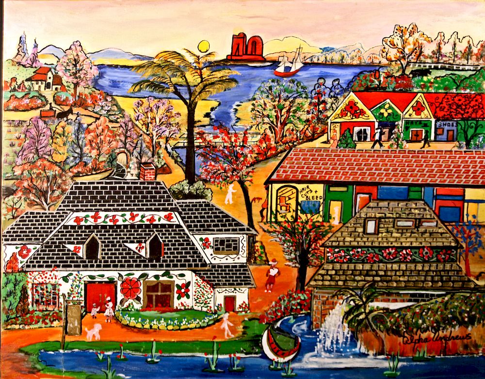 Appraisal: Outsider Art Alpha Andrews History Revisited Andrews Alpha b History