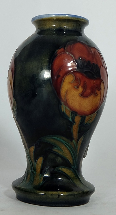 Appraisal: Moorcroft small vase decorated in the Big Poppy design height