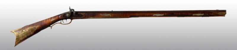 Appraisal: Kentucky Rifle Description OL - BL TB Octagonal LM Percussion