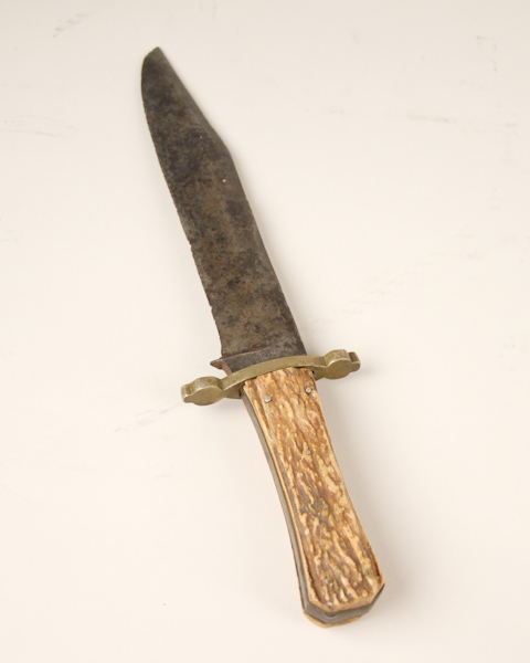 Appraisal: A Washington Works Stag Antler Handle Knife marked Washington Works