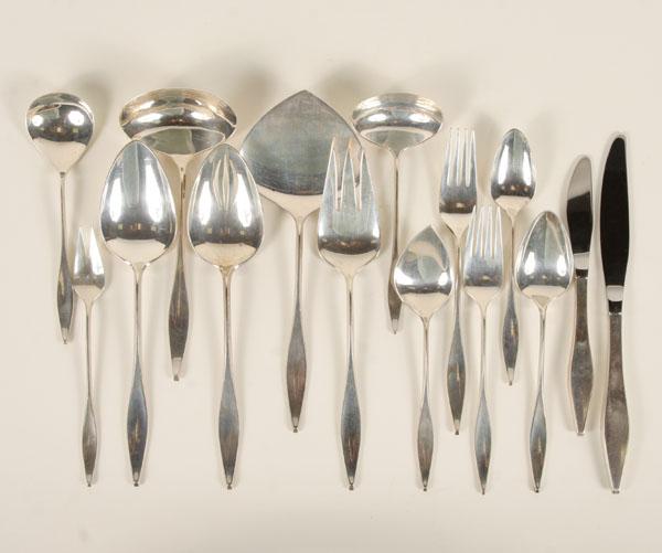 Appraisal: Reed and Barton sterling flatware in the Cellini pattern Modern