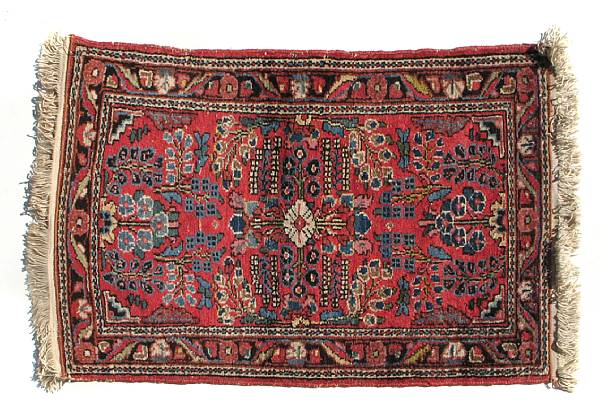 Appraisal: A Belouch rug together with a Hamadan rug size of