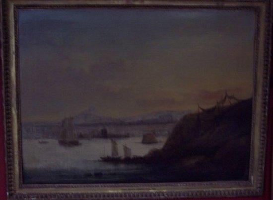 Appraisal: John Wilson EwbankShipping on the Forthoil on canvas cm x