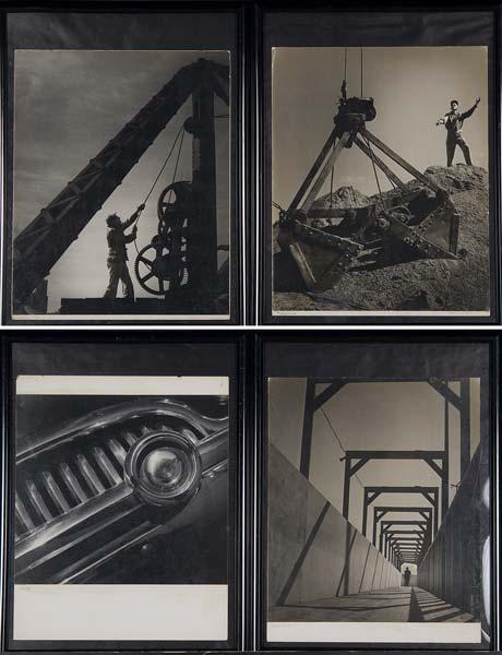 Appraisal: J MEREDITH LONGACRE American th C Six gelatin silver prints