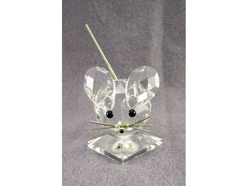 Appraisal: Swarovski Crystal Mouse Crystal mouse figure Marked Swarovski Measures to