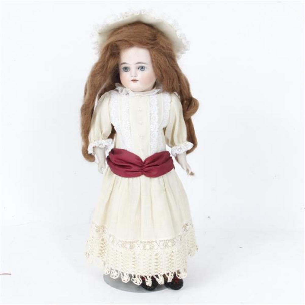 Appraisal: KESTNER GERMAN BISQUE TURNED SHOULDER HEAD CHILD DOLL Kestner German