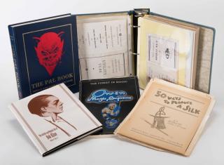 Appraisal: Miscellaneous Two Books on Magic Manufacturers and Instruction Sheets Circa