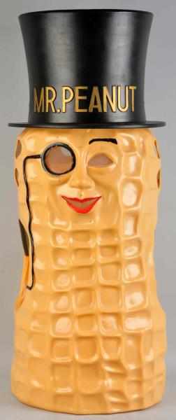 Appraisal: Later Vintage Plastic Mr Peanut Parade Costume Clean and bright