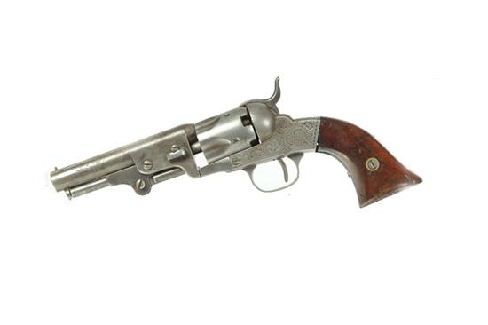 Appraisal: BACON POCKET MODEL REVOLVER caliber five-shot cylinder '' round barrel