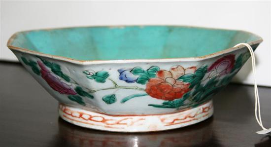 Appraisal: Chinese Export porcelain Famille rose bowl late th century with