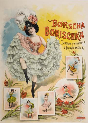 Appraisal: LOUIS GALICE DATES UNKNOWN BORSCHA BORISCHKA Circa x inches x