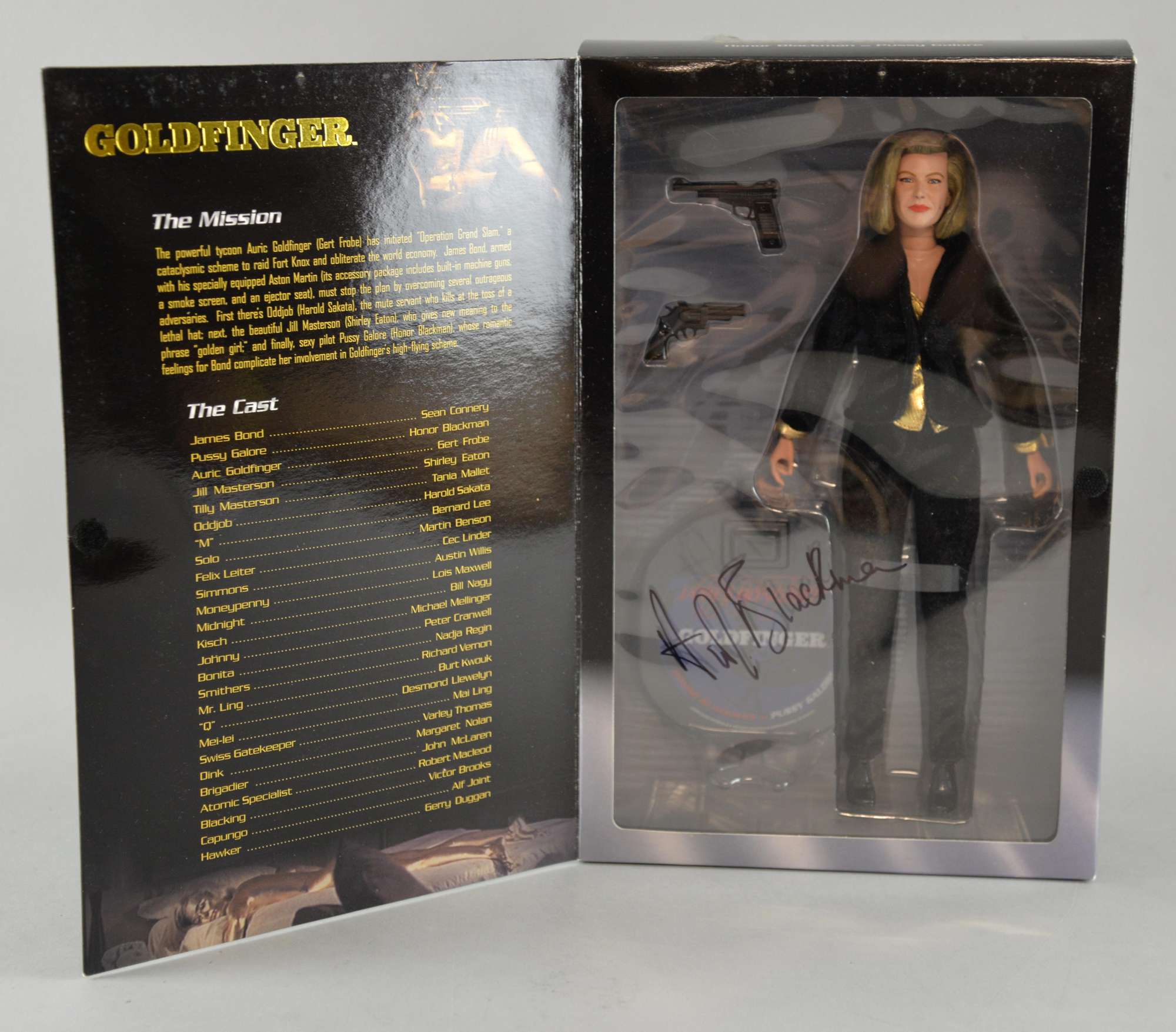 Appraisal: Honor Blackman Official boxed inch figure of the character Pussy