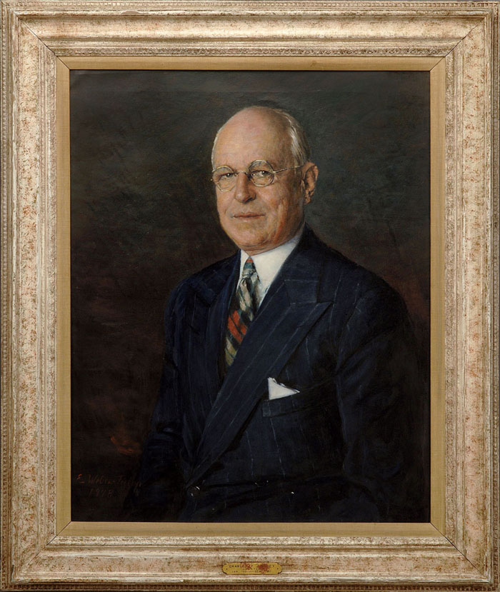 Appraisal: ELISABETH WEBER-FULOP HUNGARIAN- AMERICAN - PORTRAIT OF CHARLES F ROWLEY