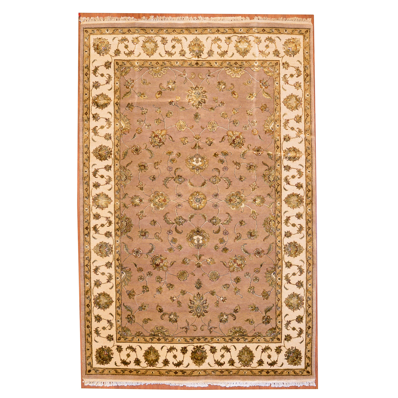 Appraisal: INDO AGRA RUG INDIA X Fourth quarter- th century hand-knotted