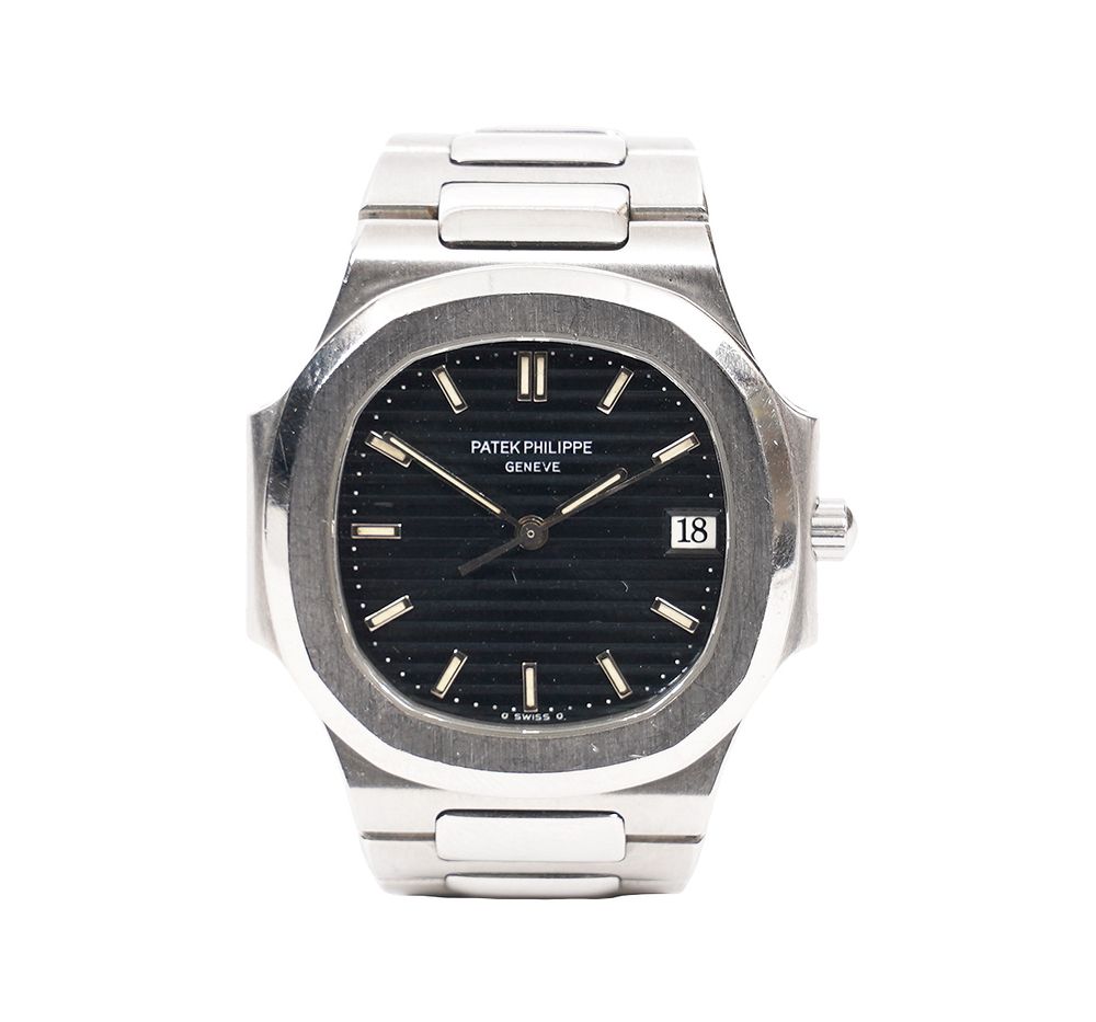 Appraisal: Rare Patek Philippe Nautilus Quartz Wristwatch Patek Philippe stainless steel