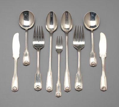 Appraisal: Towle Benjamin Franklin sterling flatware pieces oz T Estate of