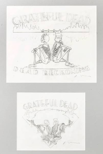 Appraisal: Dennis Larkins Grateful Dead - Dead Reckoning a rough album