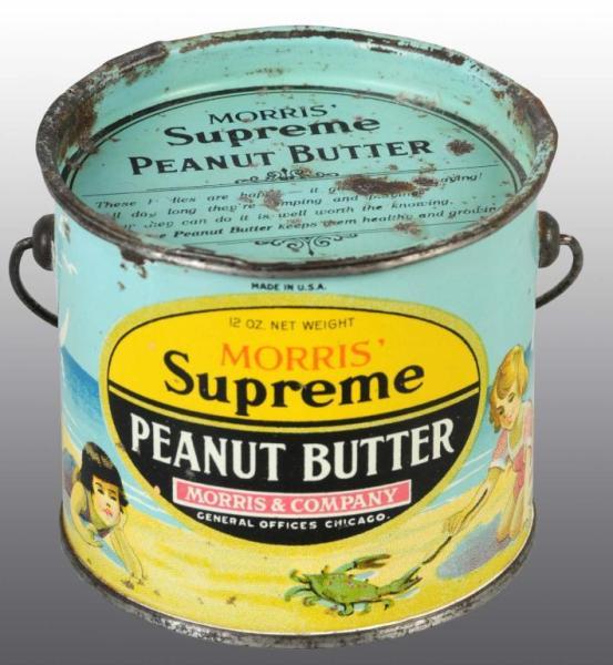 Appraisal: Mars Supreme Peanut Butter Tin Description Manufactured by Mars and