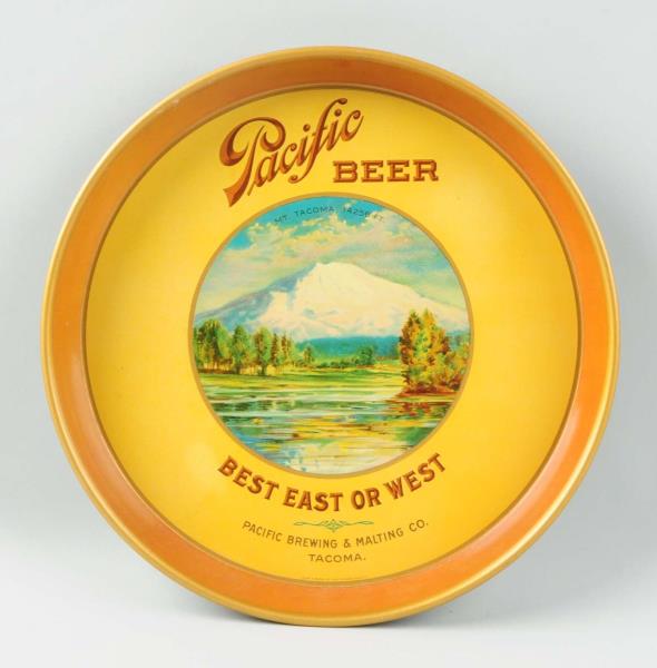 Appraisal: Pacific Beer Advertising Serving Tray This tray is very clean