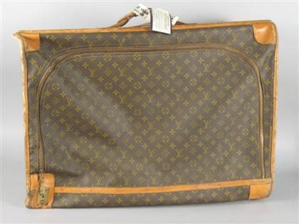 Appraisal: Louis Vuitton soft side travel case With LV fabric H