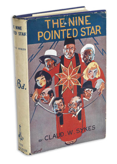 Appraisal: SYKES CLAUDE W The Nine Pointed Star vo deep violet