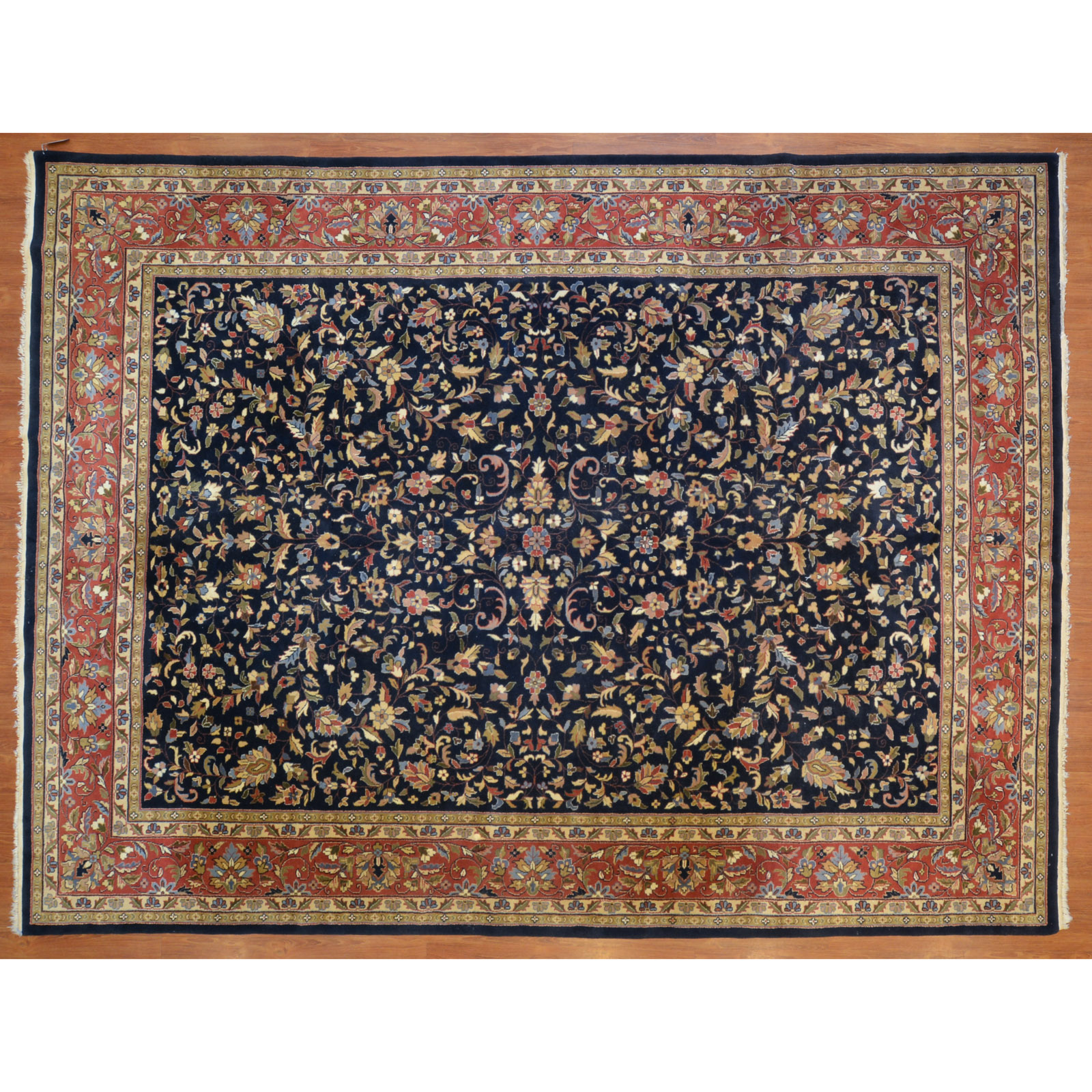 Appraisal: INDO JAIPUR RUG INDIA X Fourth quarter- th century hand-knotted