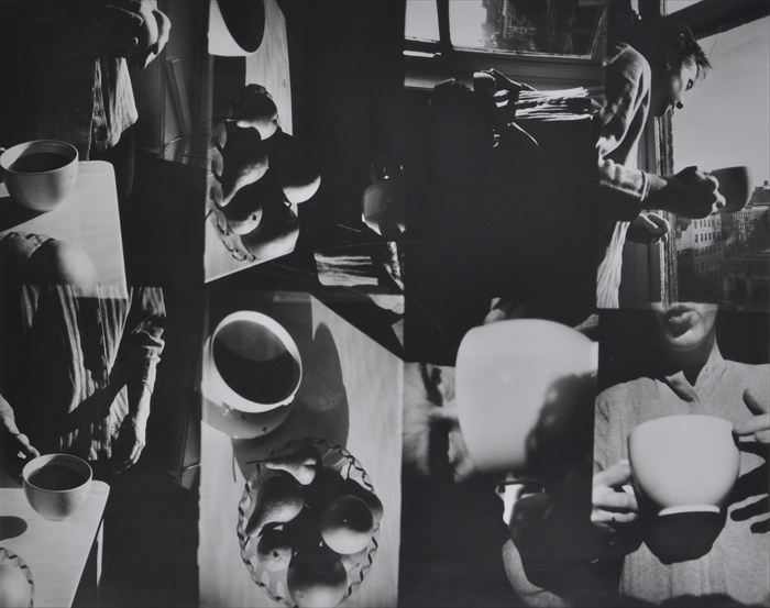 Appraisal: MICHAEL SPANO UNTITLED THE COFFEE CUP Gelatin silver print x