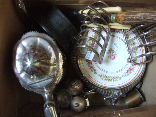 Appraisal: Mostly plated wares comprising a coffee pot a biscuit barrel